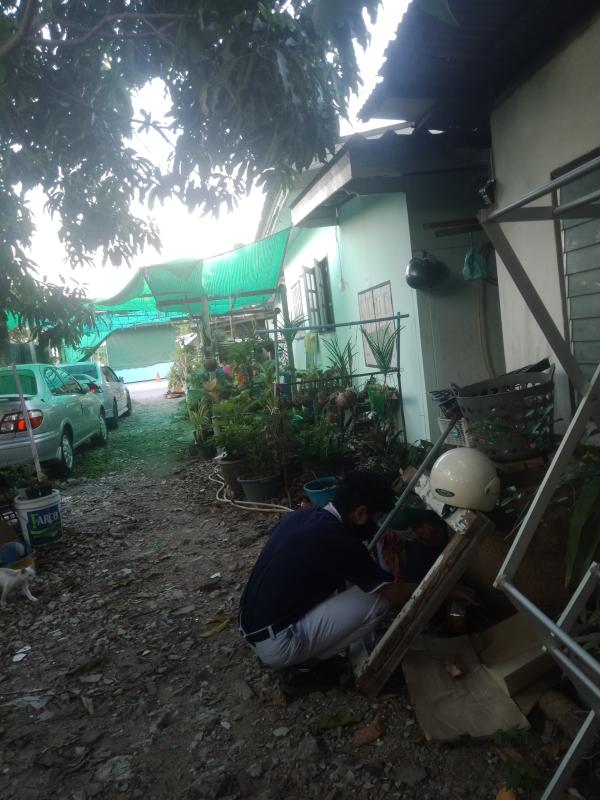 เก็บขยะ