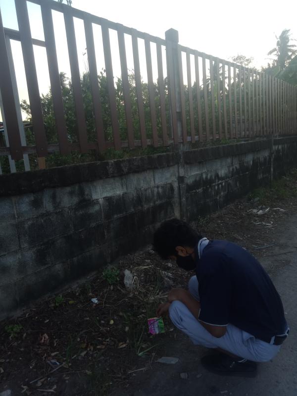 เก็บขยะ