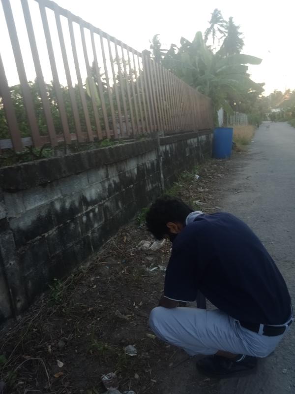 เก็บขยะ