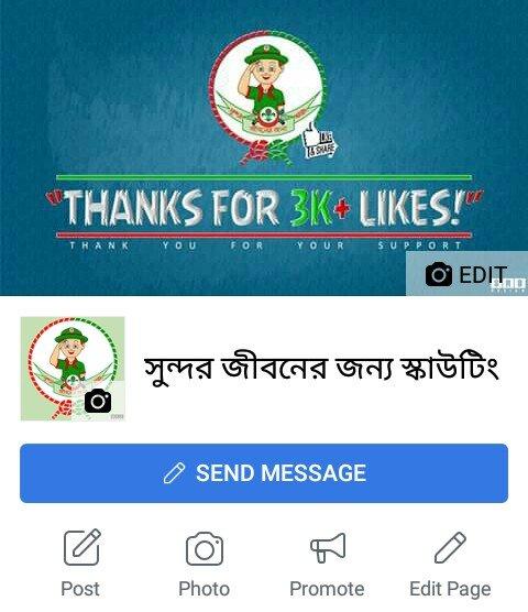 Scouting For Battar Life Page Editots Reunion at National Comdeka 2018.