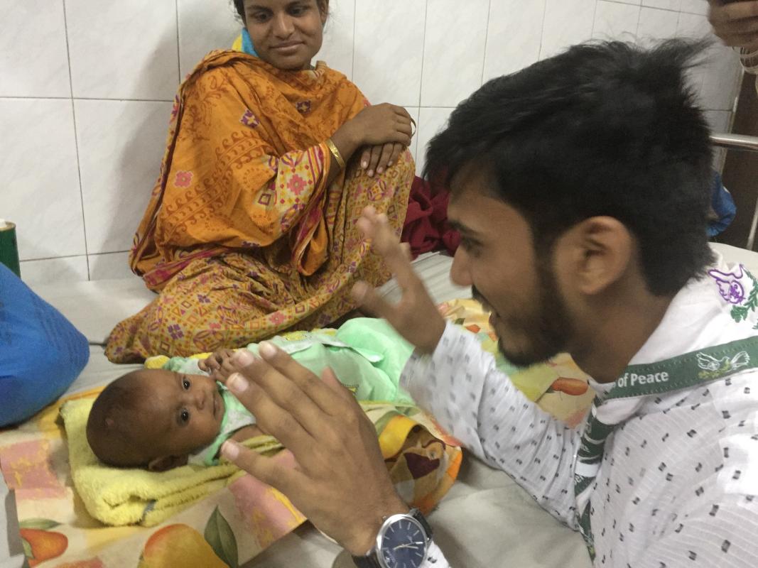 Eid Day Celebration With Child Cancer Patient 