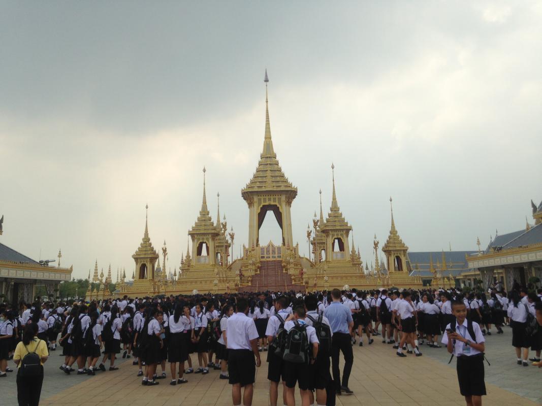 ชมพระเมรุมาศ ท้องสนามหลวง