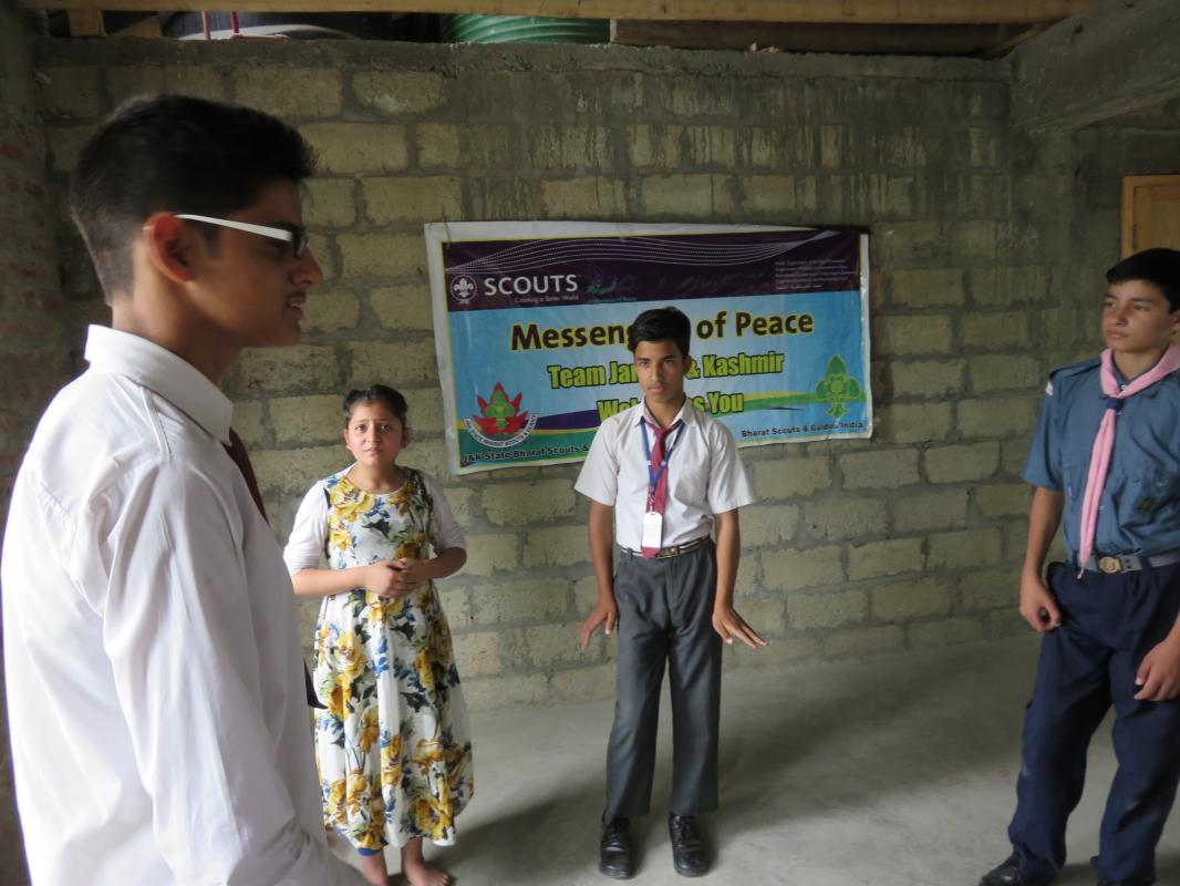 Report on the Workshop for ‘Revival of Kashmiri Art through Children Project’ 