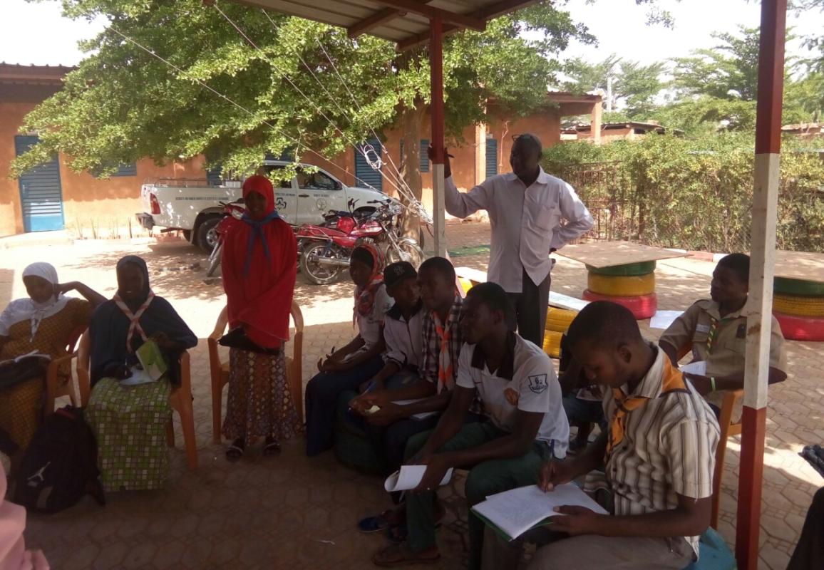 NIGER SCOUTS ENGLISH CLUB 2ND SESSION