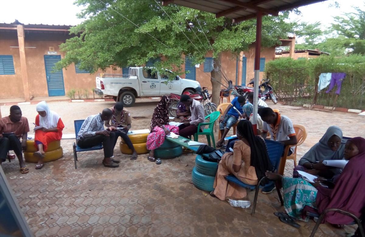 3RD SESSION OF THE NIGER SCOUTS ENGLISH CLUB