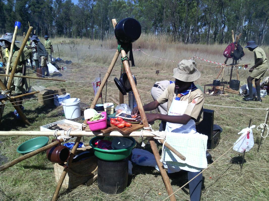 Harare Scouts Cooking Competition