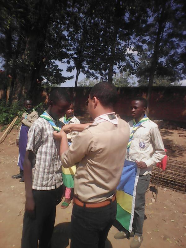 LA PROMESSE DES NOUVEAUX SCOUTS