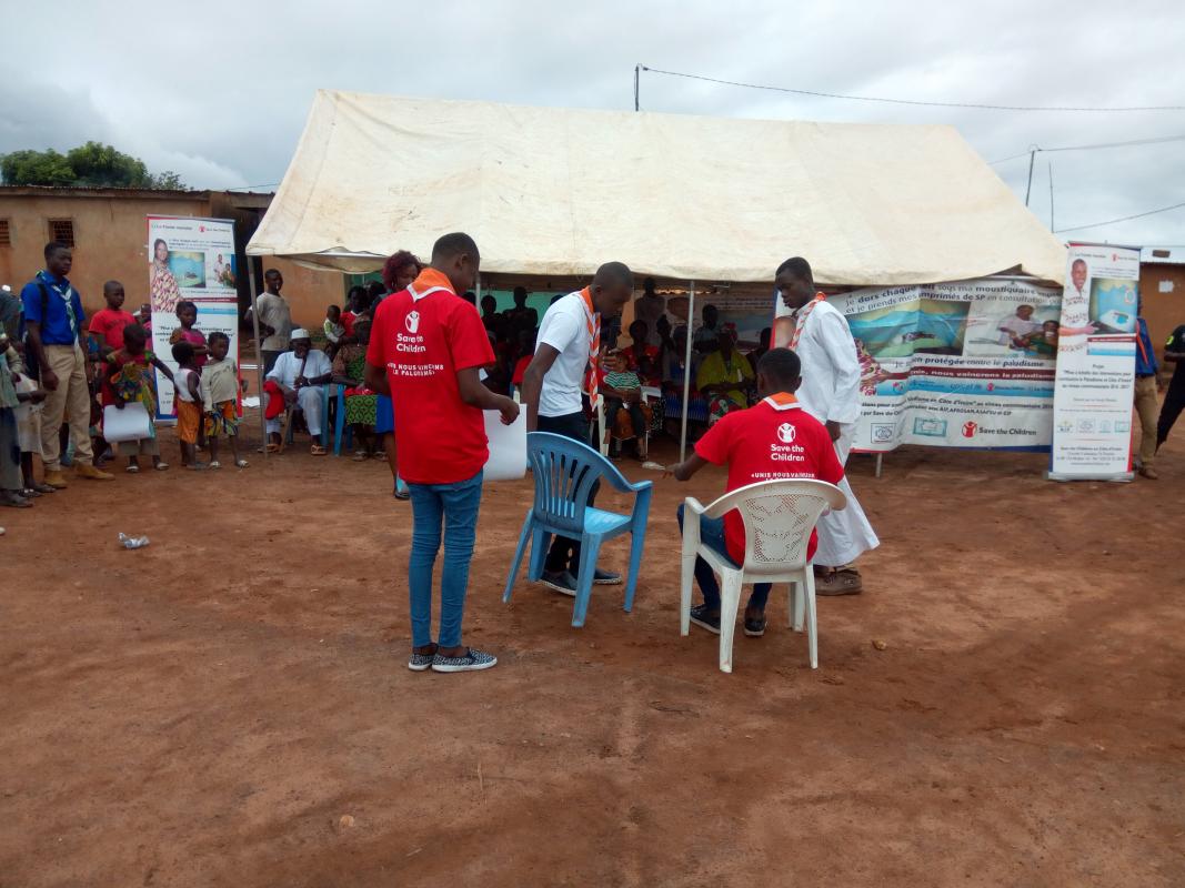 CAMPAGNE DE SENSIBILISATION SUR LES DANGERS LIES AU PALUDISME