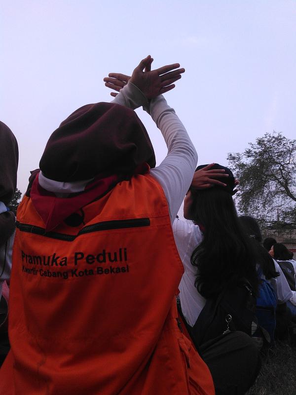 Pramuka Peduli Kota Bekasi in International Day of Peace 2017