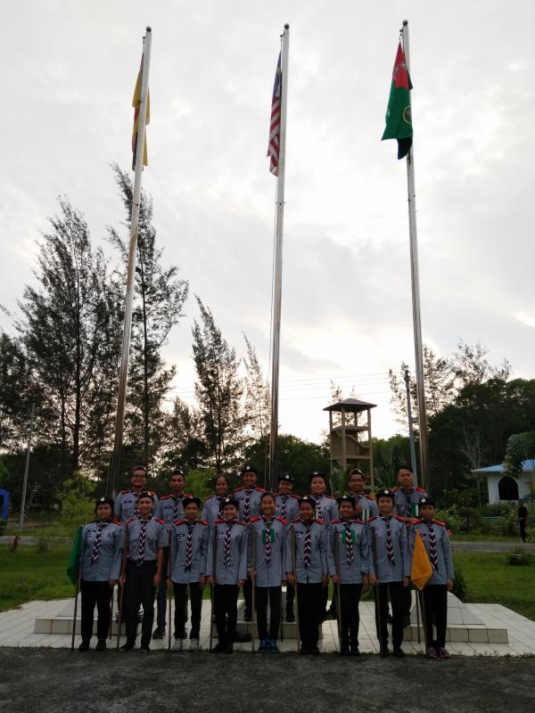 PERKHEMAHAN ASAS DAN LENCANA PERKHIDMATAN DRB2061 PENGAKAP KELANA SESI JUN 2017