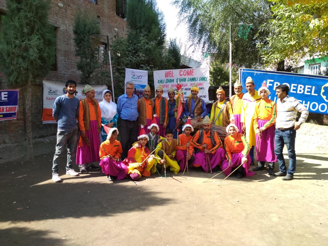Workshop for ‘Revival of Kashmiri Art through Children Project’ Held at Anantnag Kashmir  