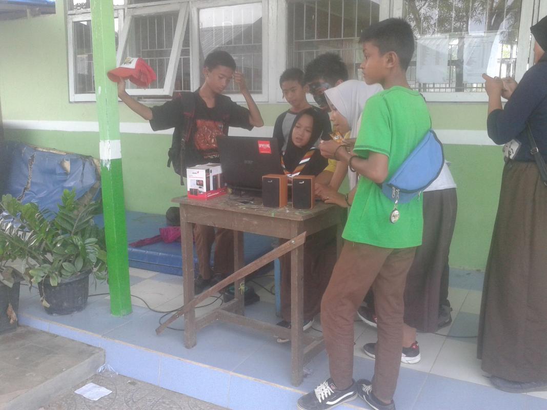 kegiatan Jota-Joti di SMPN 2 Kusan Hilir