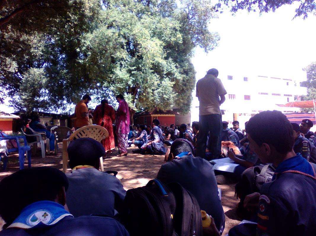 Pre Testing For Rashtrapathi Scouts And Guides