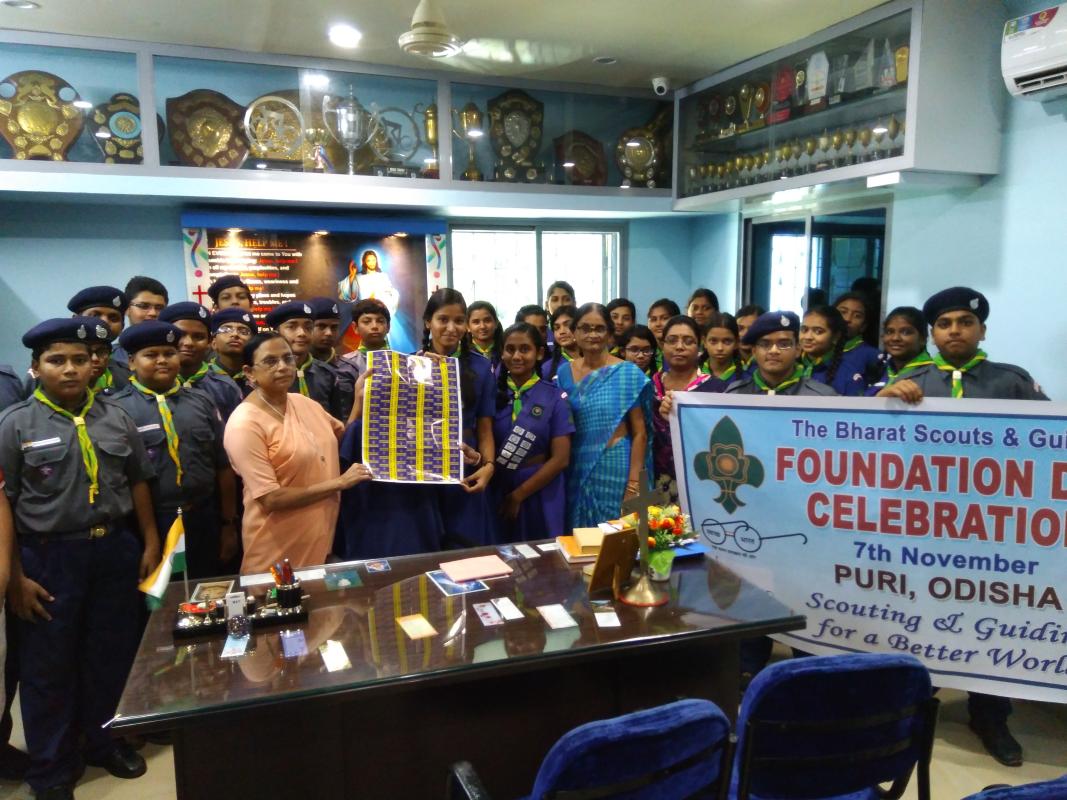 foundation day of bharat scouts & guides