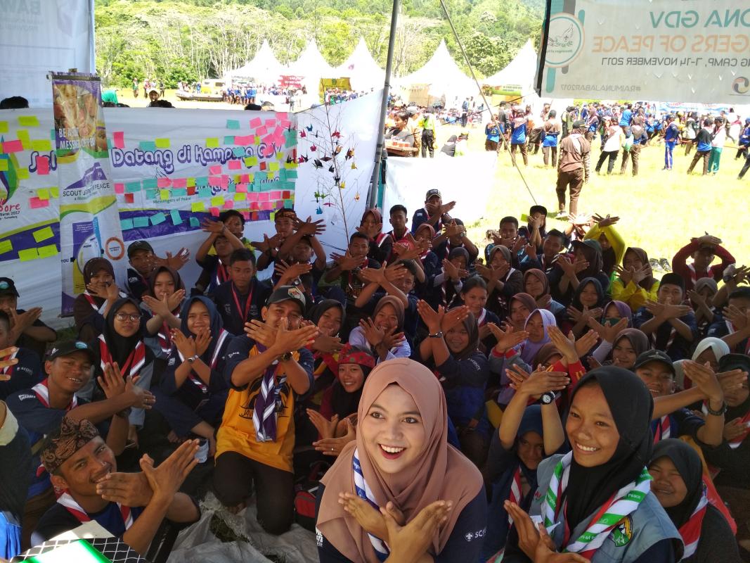 we are scout and we are the messengers of peace 