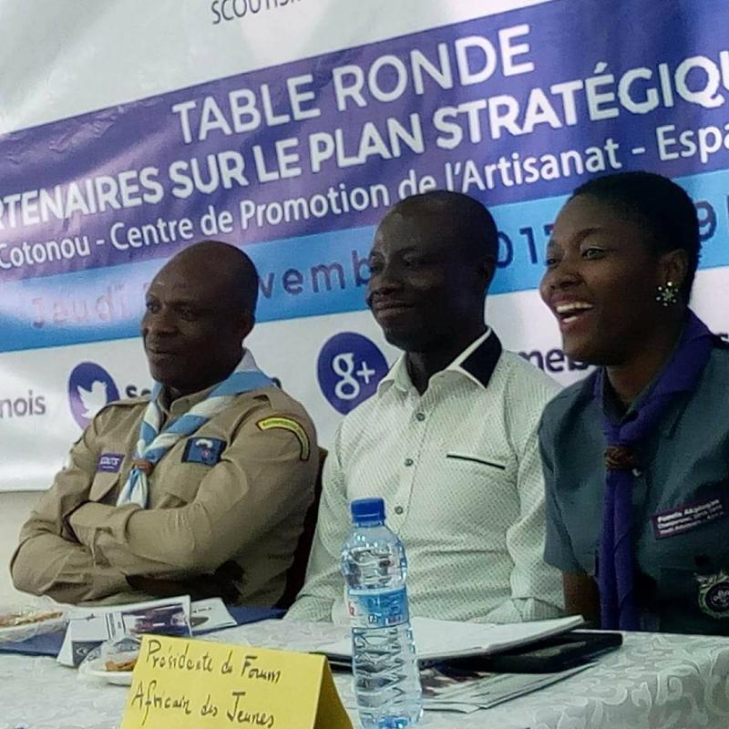 TABLE RONDE DES PARTENAIRES DU SCOUTISME BENINOIS