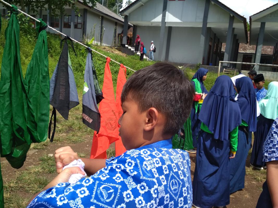 seorang Pramuka di tuntut untuk selalu Mandiri