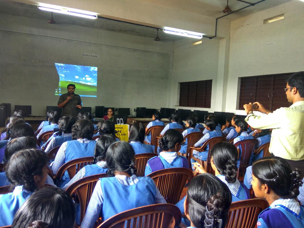 conduted a class about 'KAMP' class led by Dr.Ambujam