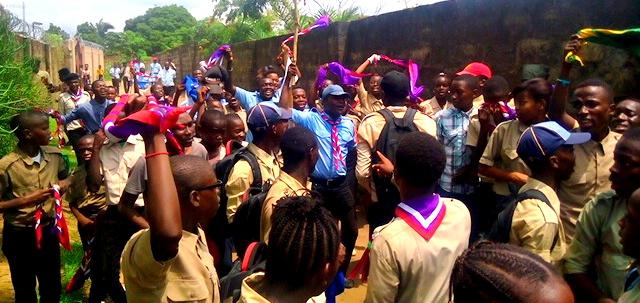 Celebrating 1 year of the Okadim scout group