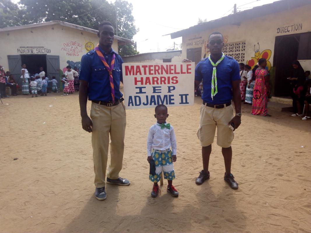 Groupe St Michel 1Er Adjamer (CÔTE d'Ivoire). 