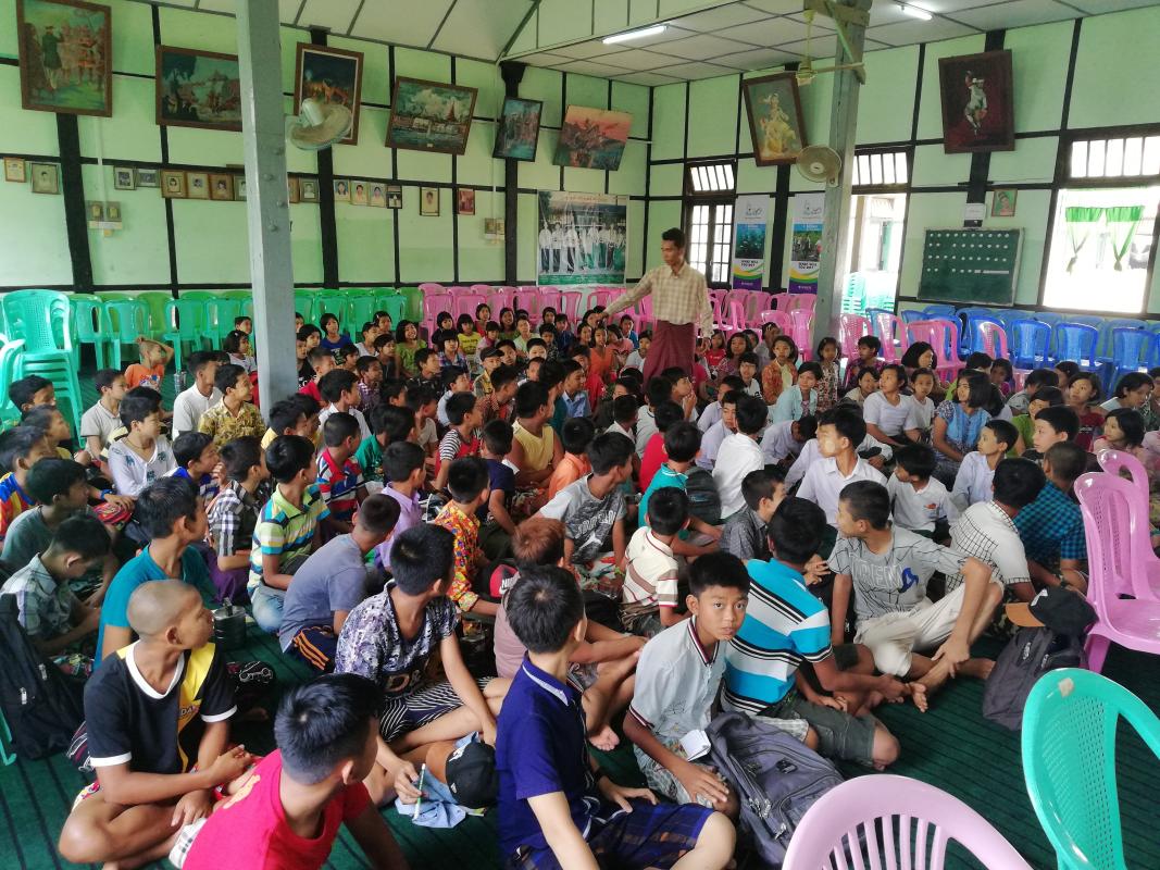 Scout Training In Bago (Daik-U)(1/2018)