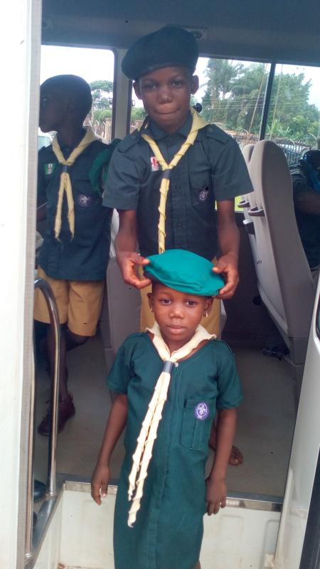 INVESTITURE OF HON. CHUKWUMA UMEOJI AS THE PRESIDENT OF AGUATA SCOUT DIVISON ANAMBRA STATE