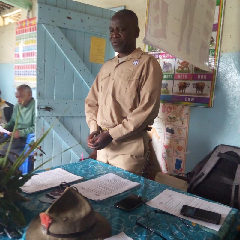 Chibombo Scouts get leadership Training