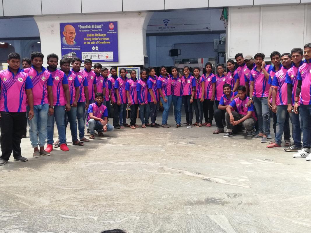 swatch bharat he seva campaign flash mob team