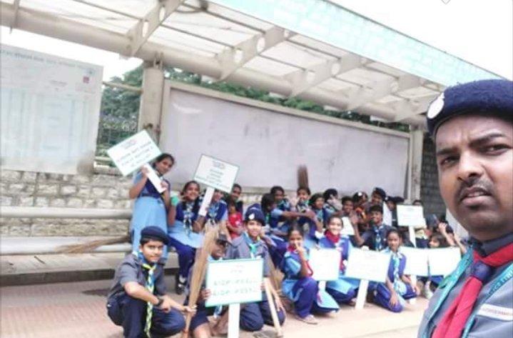 Swatch Bharat abhiyan cleaning 