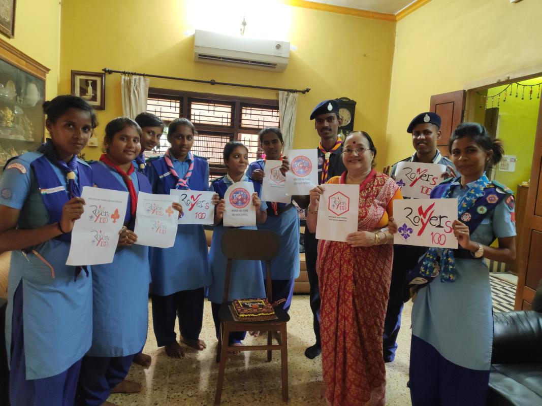 Gandhi jayanthi celbration and rovers 100 years celbration