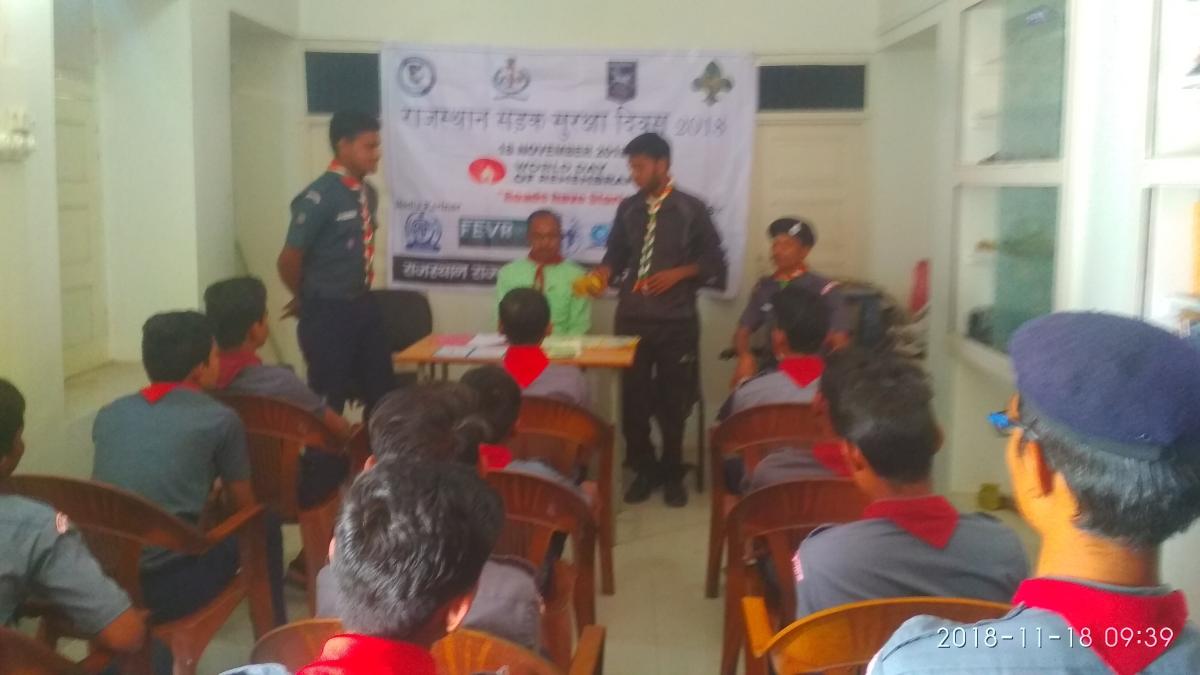 scout guide celebrated world remembrance day