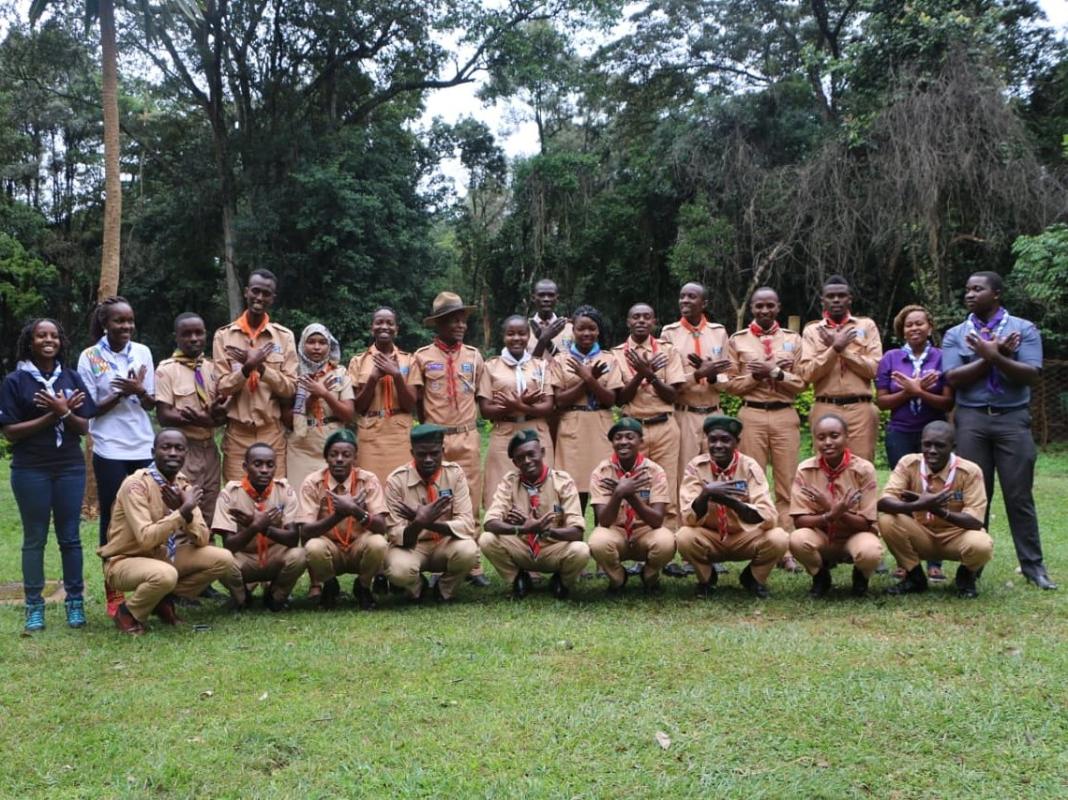 Scouts in Kenya Inspired to be Messengers of Peace