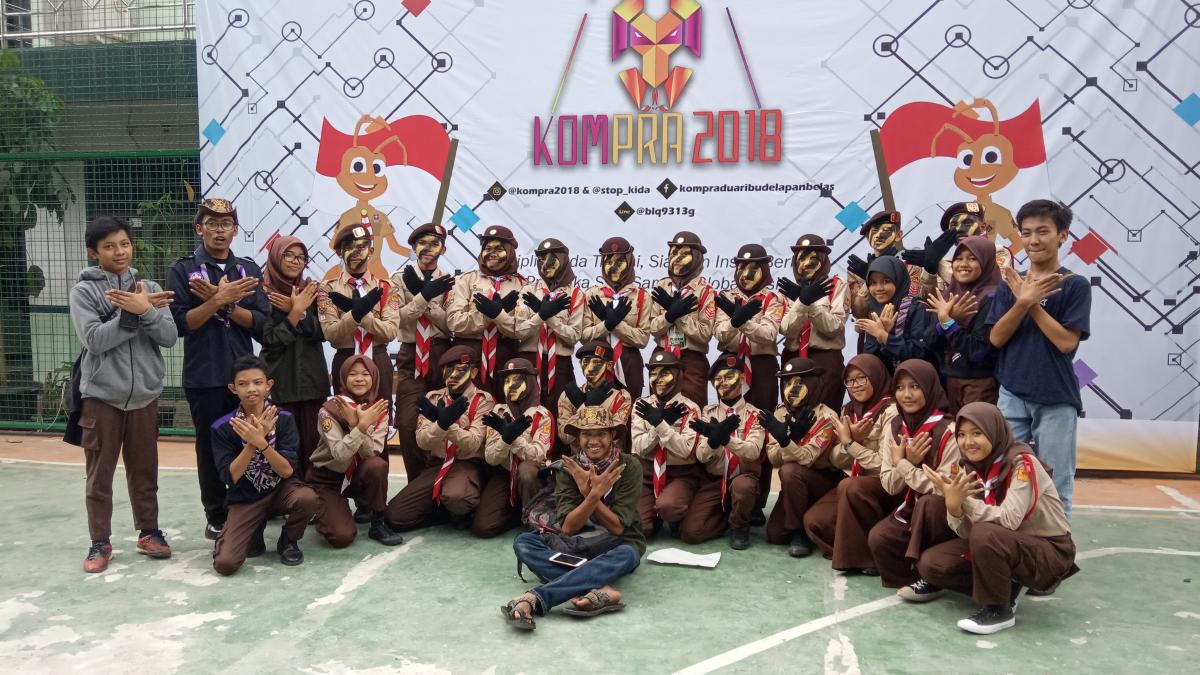 Mengasah kreativitas melalui perlombaan kepramukaan