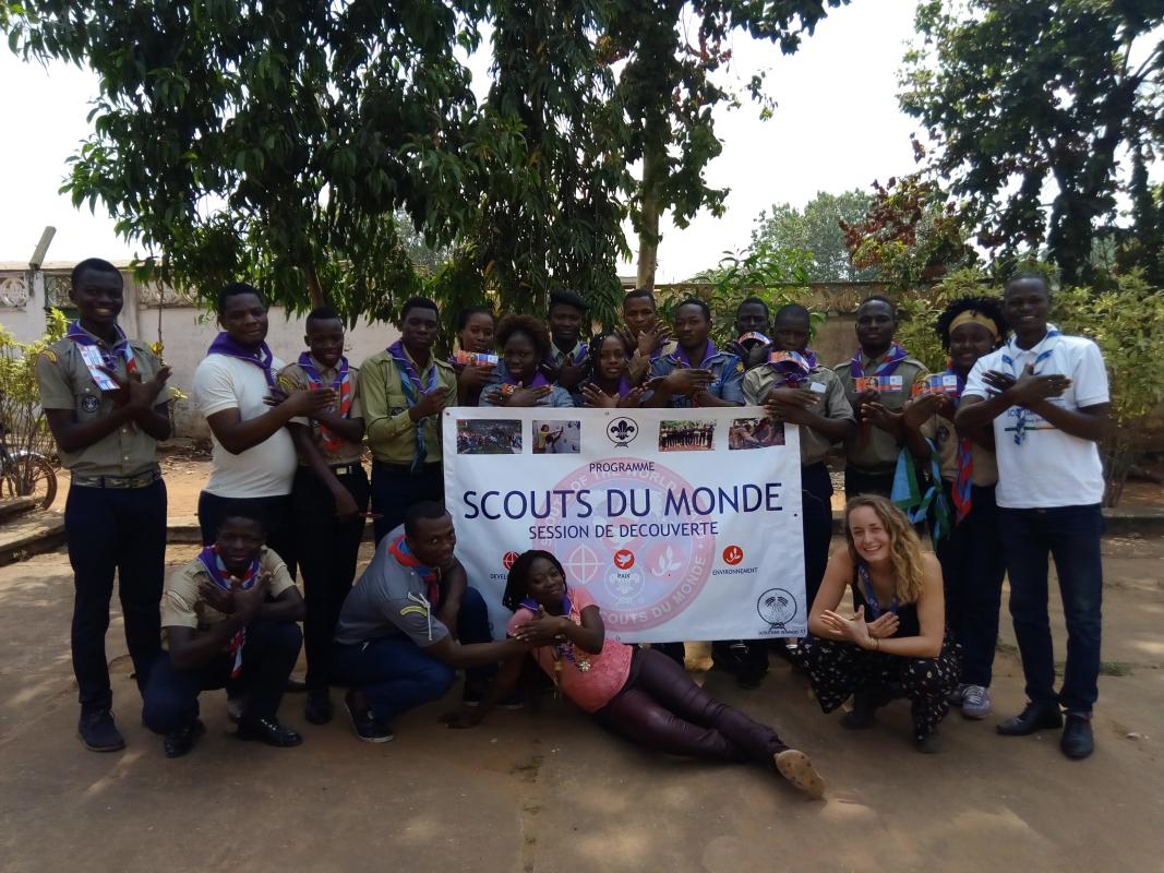 SESSION DE FORMATION DES JEUNES SUR LE PROGRAMME SCOUTS DU MONDE