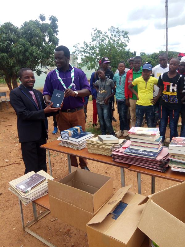 Zimbabwe Scouts embark on a book drive
