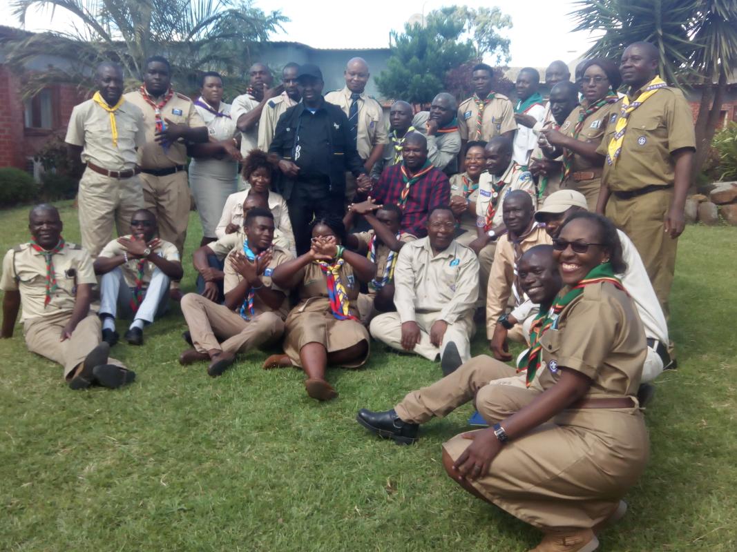 New Zambia Scouts Leaders Inducted