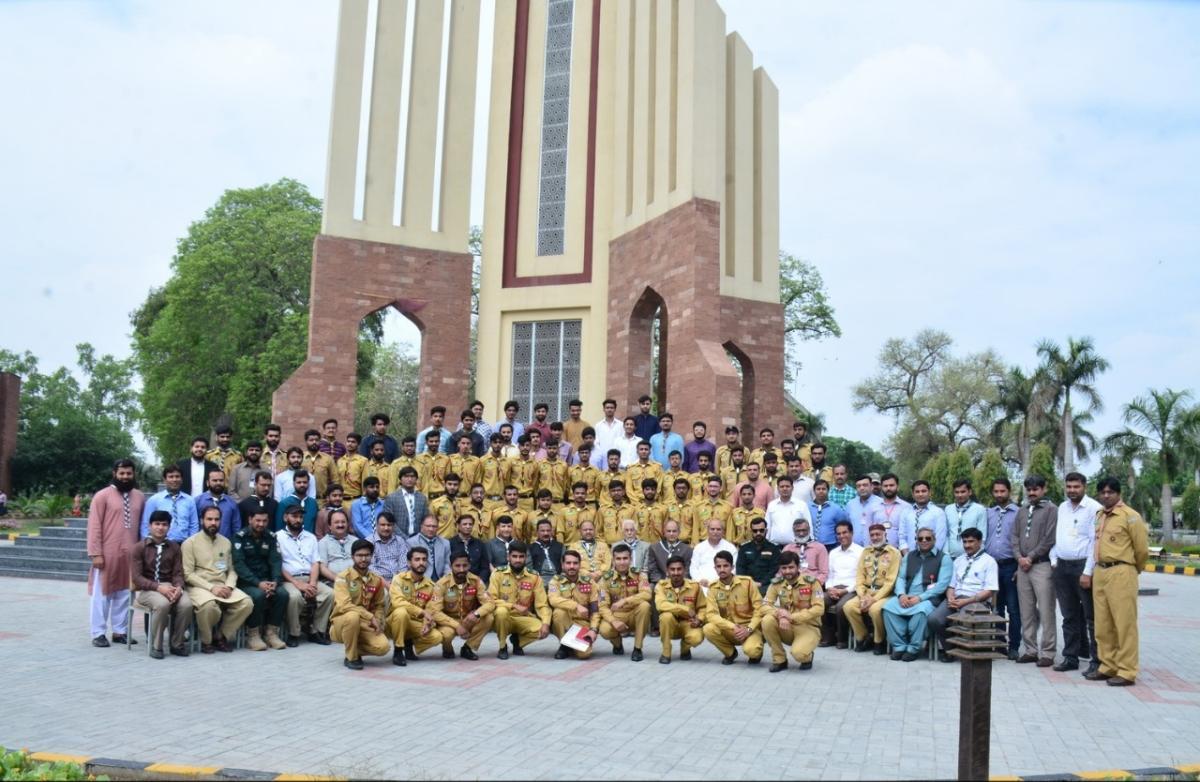 43rd Annual Function and Campfire of Agrivarsity Scouts Group, University of Agriculture Faisalabad, Pakistan. 