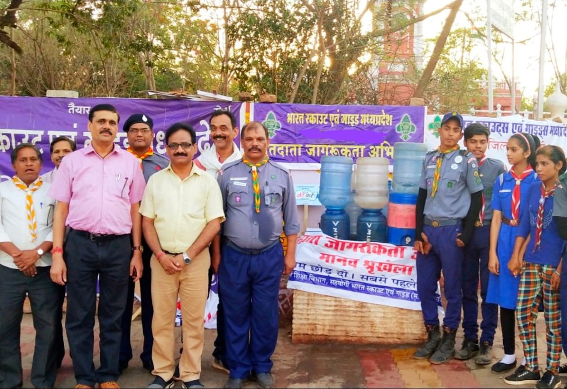 water service at Gwalior railway station