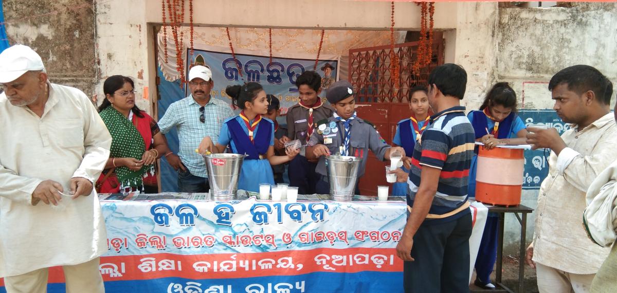Day 5 of JALACHHATRA SERVICE CAMP (Cold water and soft drink distribution program)