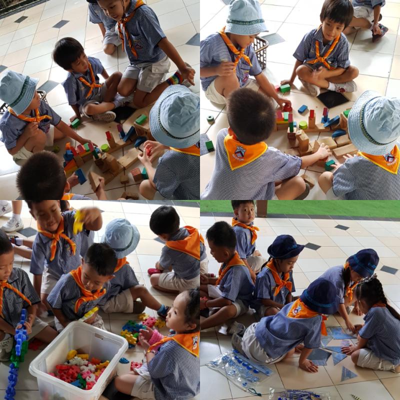 กิจกรรมยามเช้าของลูกเสือ