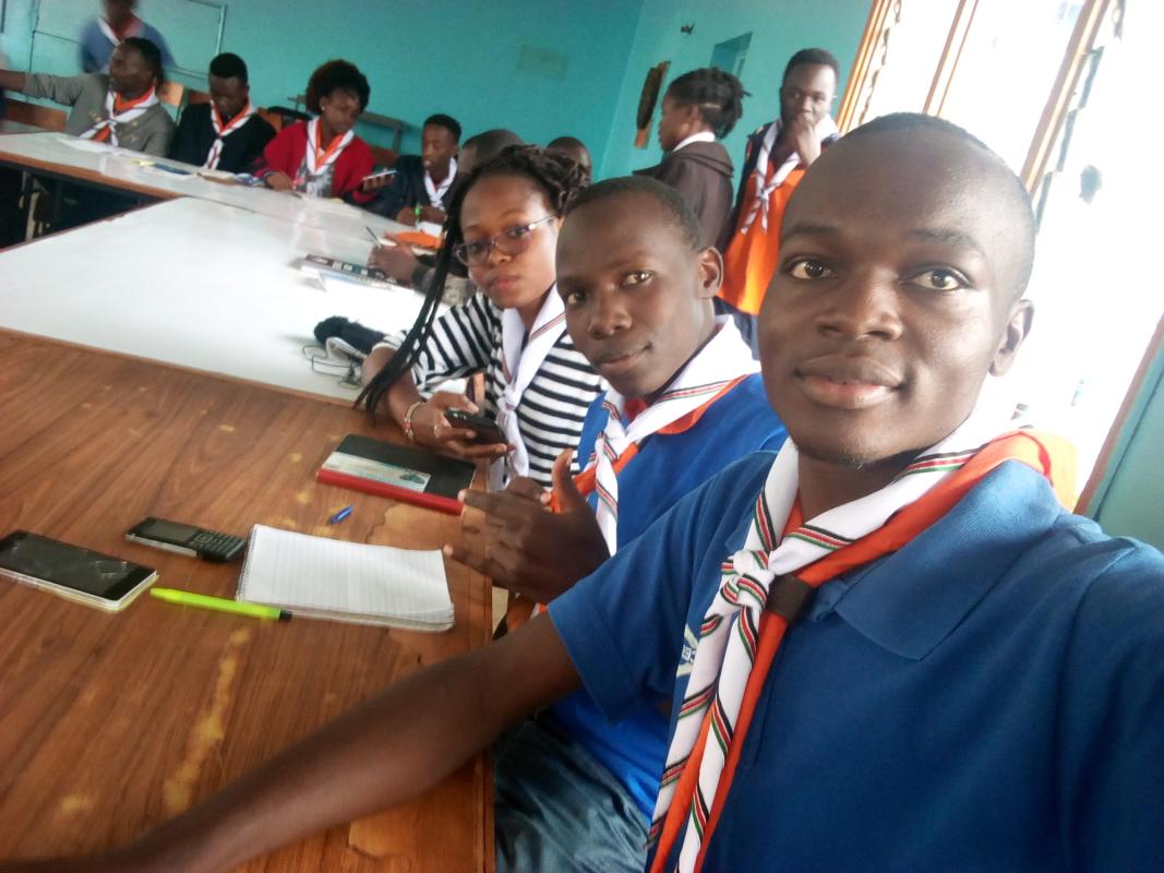 Flamingo rovers kisii University  Messengers Of Peace training 