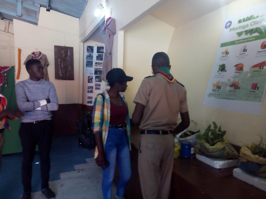 Scouts Assist in National Agricultural and Commercial Show