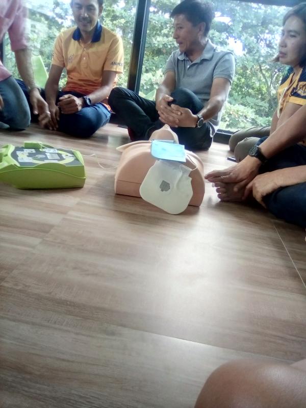 เข้าอบรมกิจกรรม CPR