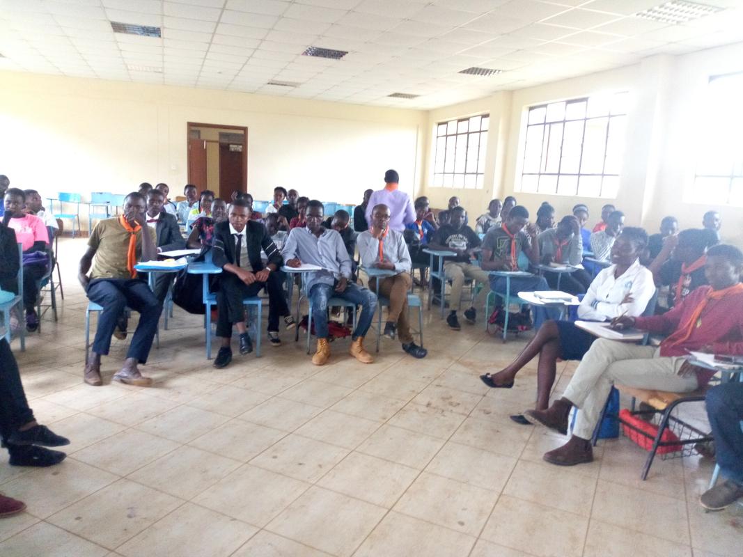 scouts  training on leadership 