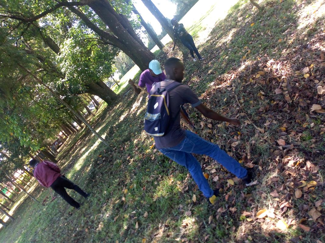 Maintaining the golf course environment clean 