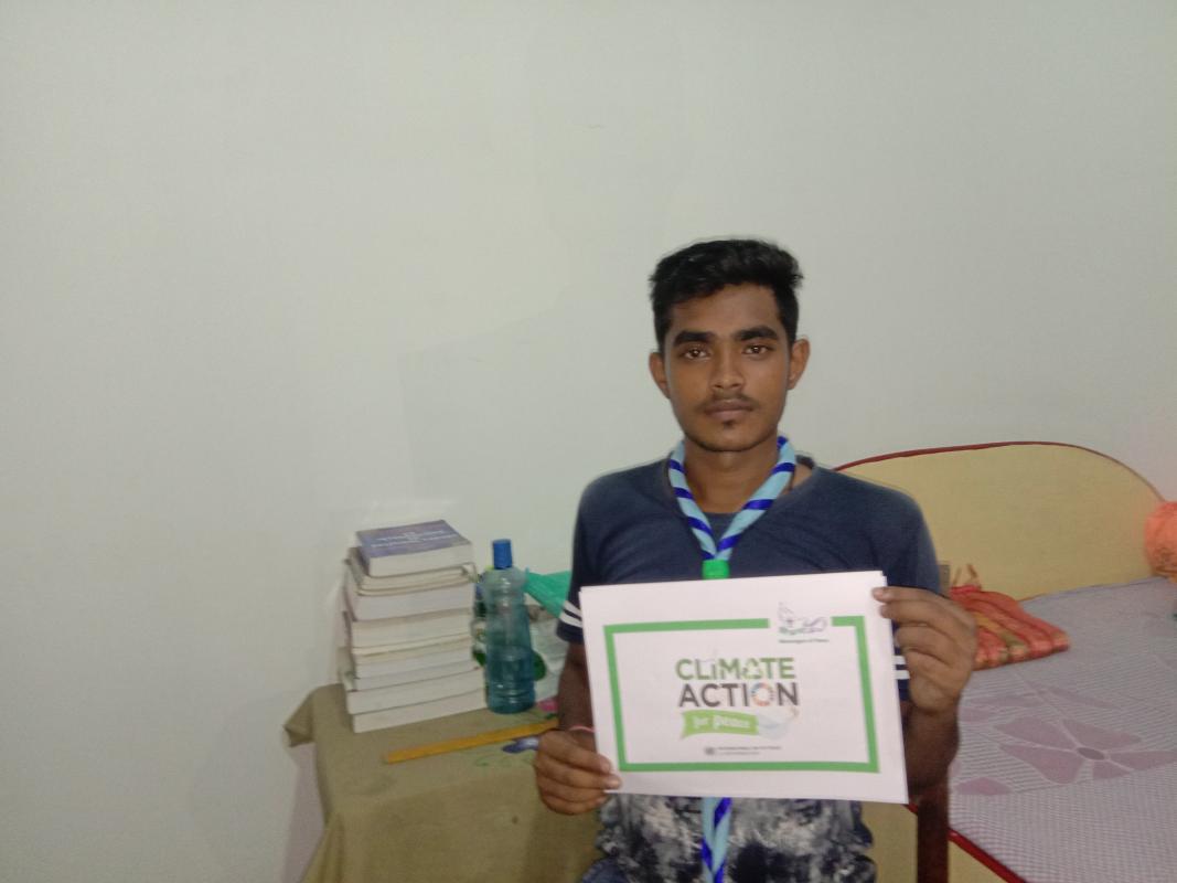 We are just going to Celebrating international peace day