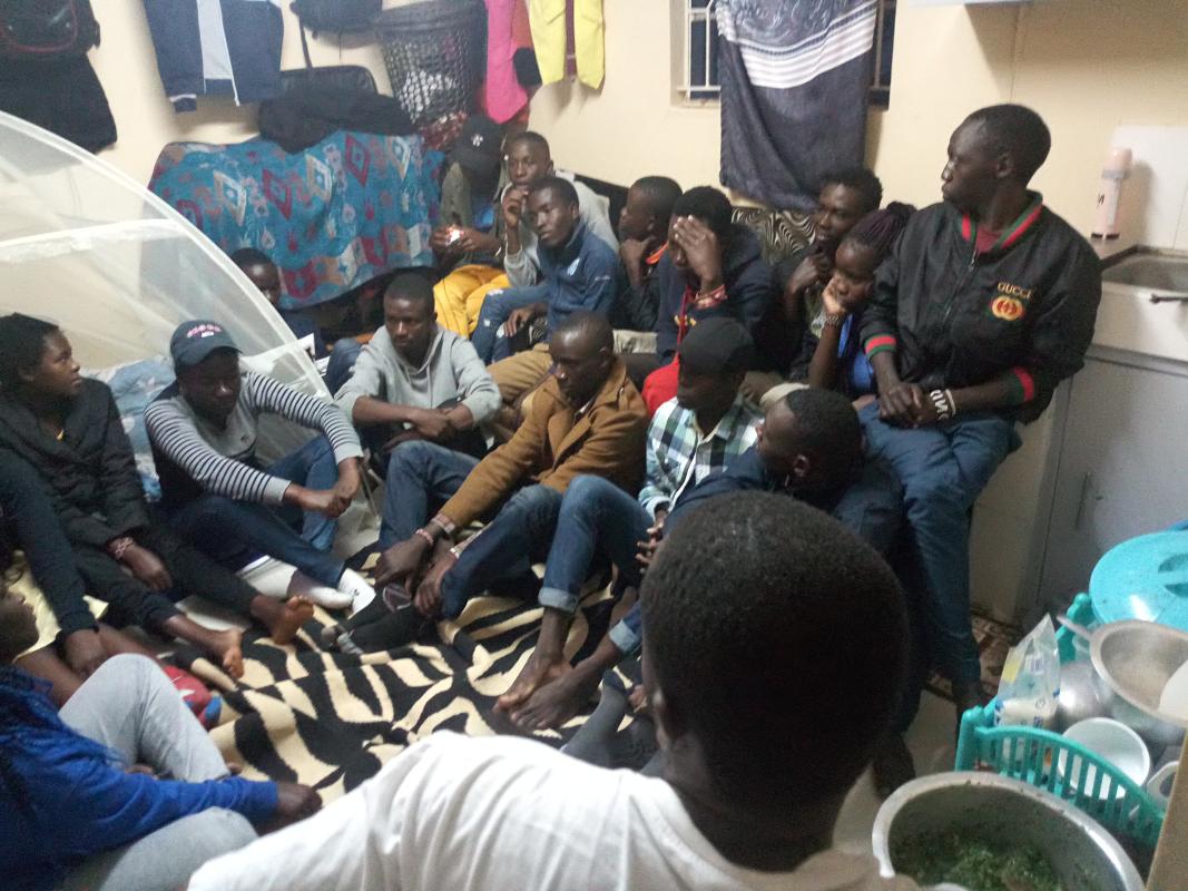 youths coming together to share their life experiences 