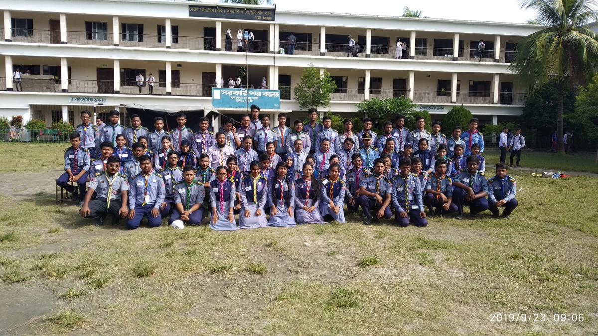 we are all attended in a Rover Mate course,Padma College, Dohar,Dhaka