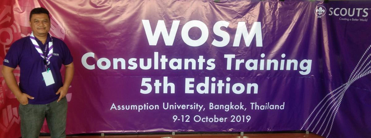 WOSM Consultant on Humanitarian Action Trained in Bangkok