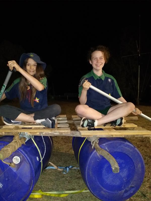Raft building